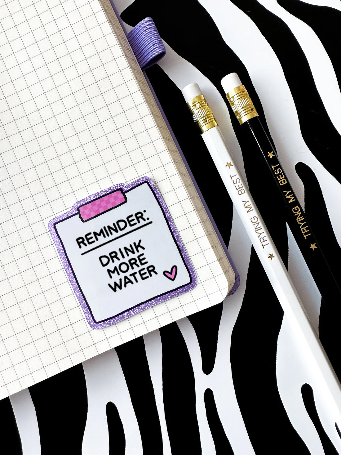 Drink More Water Sticker