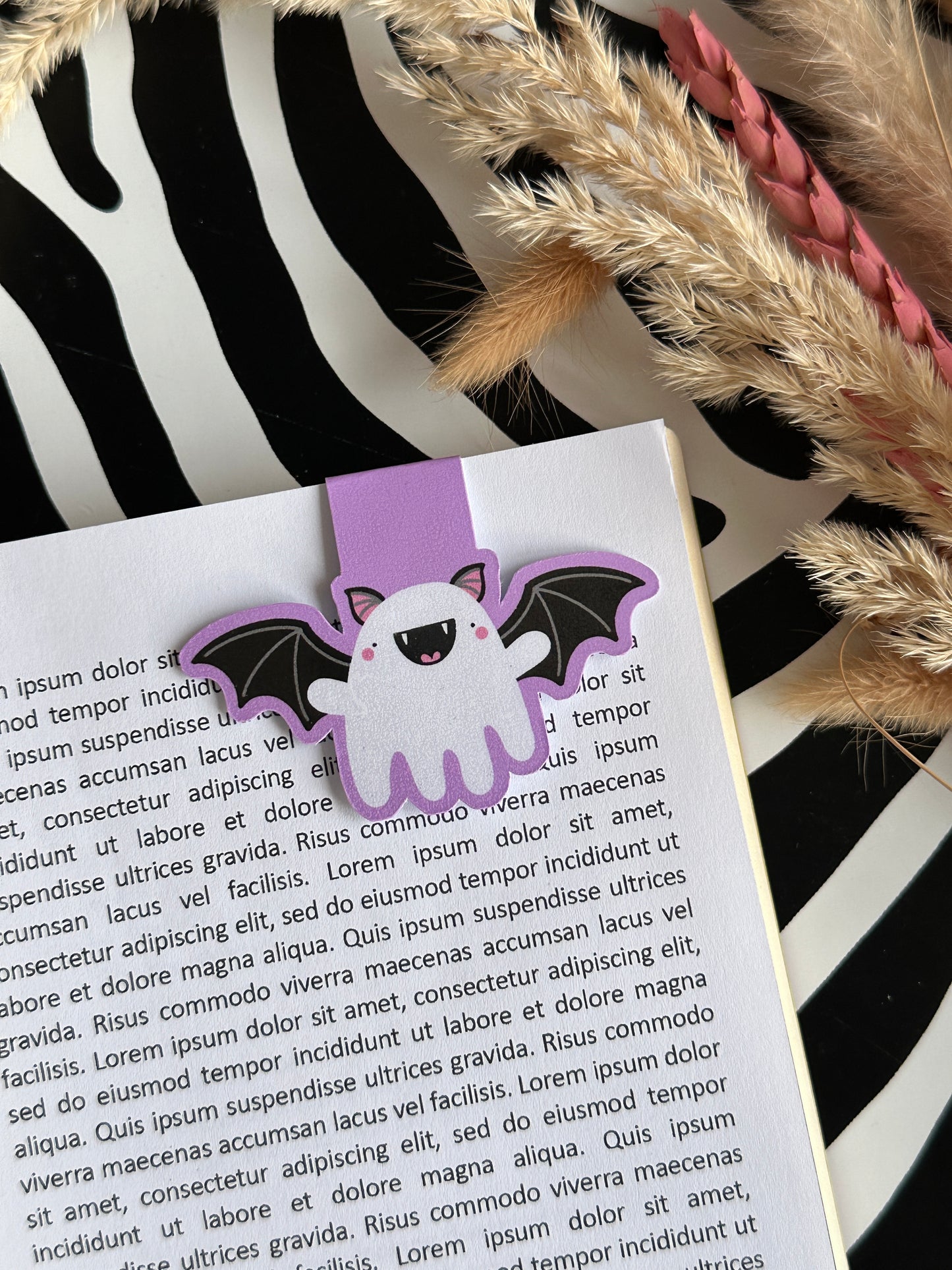 Bat Gus Magnetic Bookmark