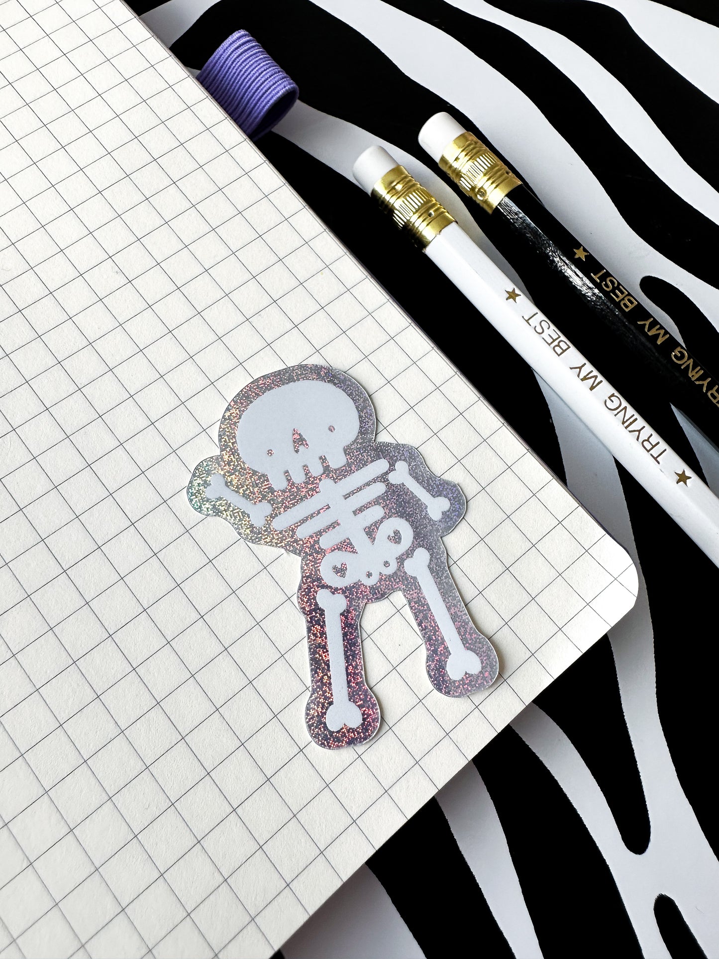 Glitter Sheldon Sticker