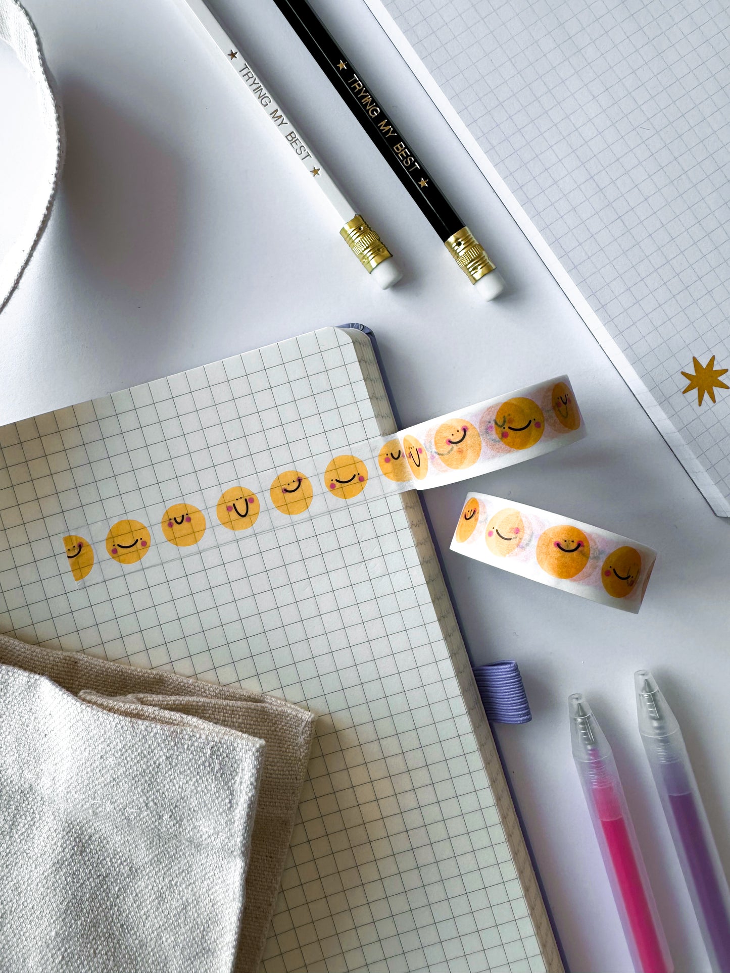Smiley Washi Tape