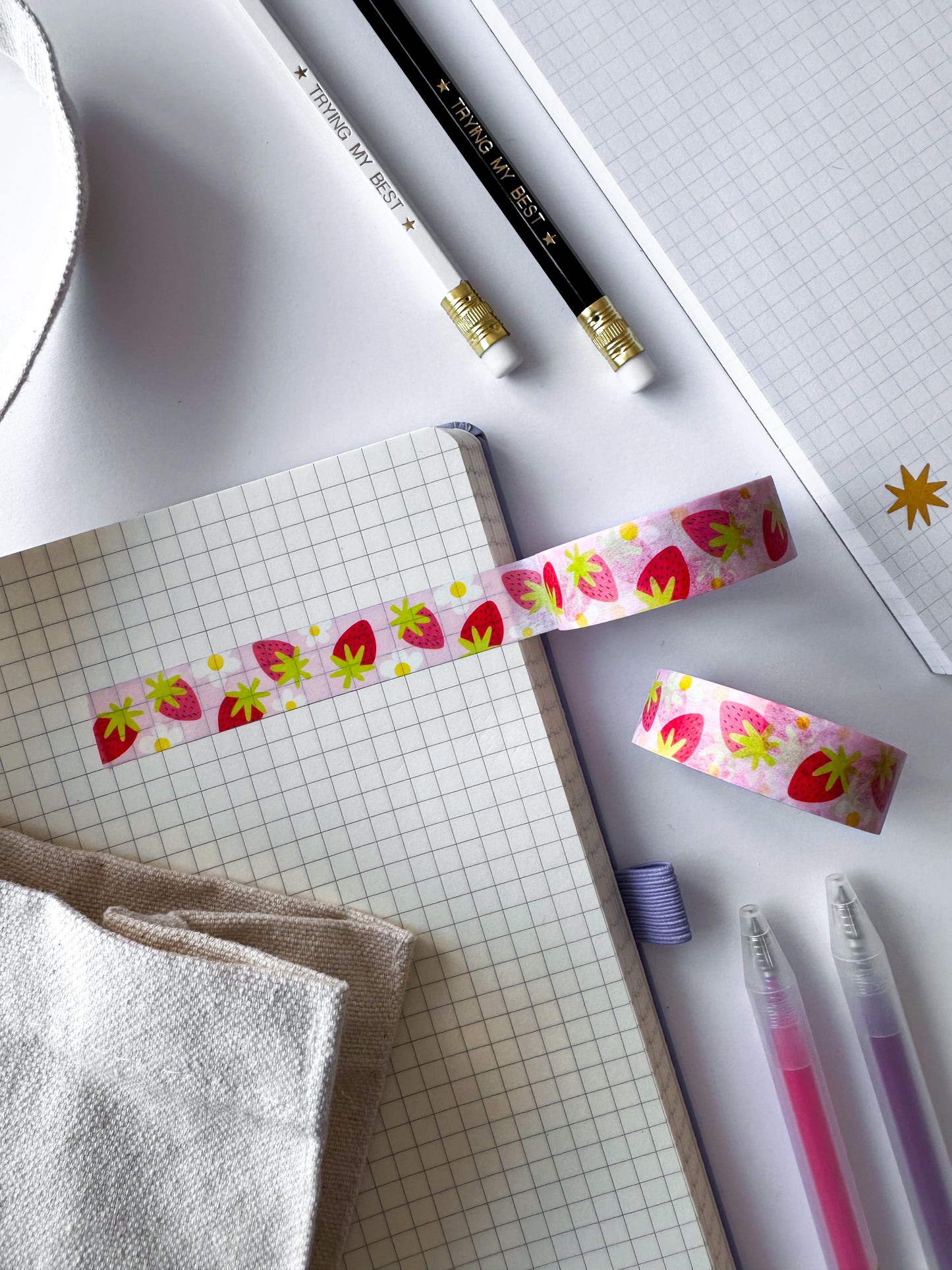 Strawberry Washi Tape