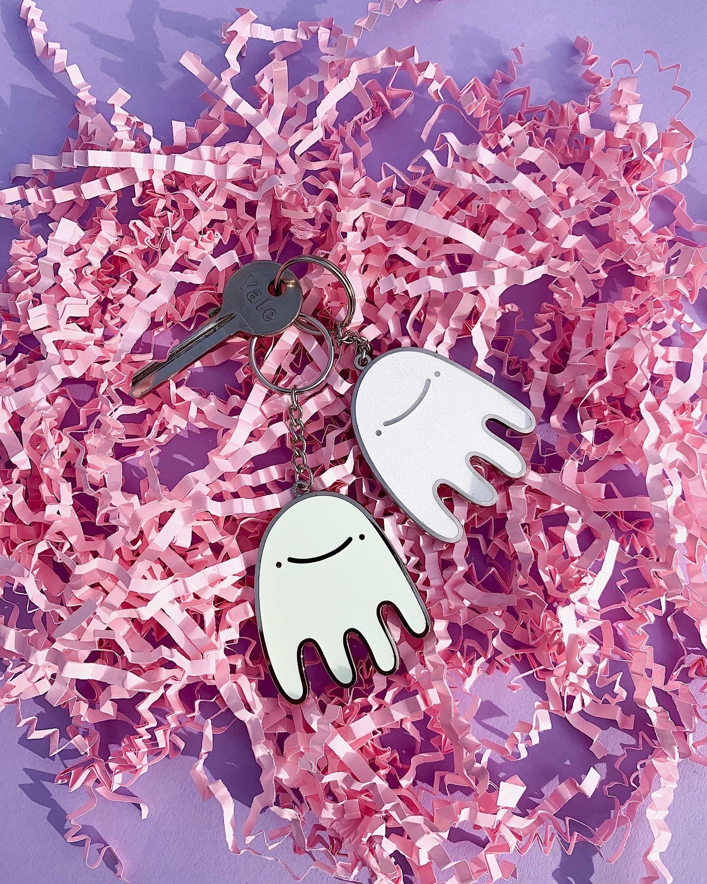 Gus Ghost Keyrings