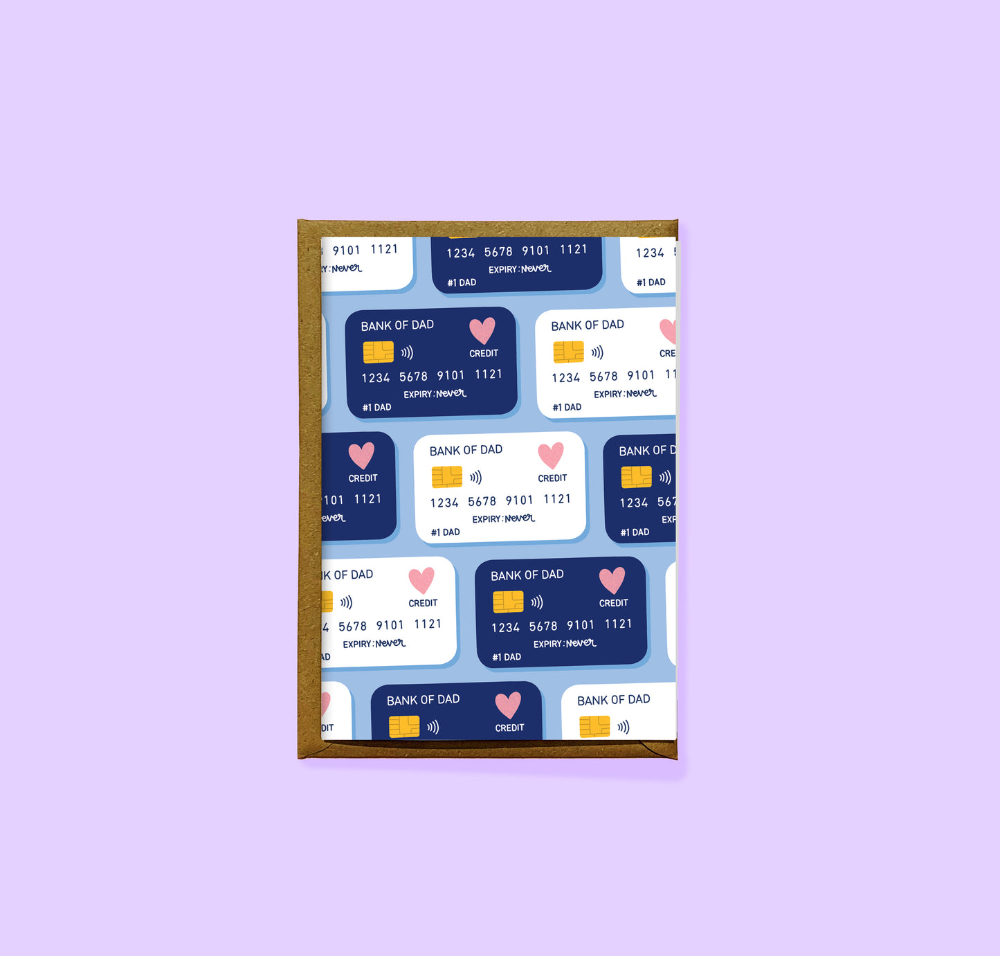 Bank Of Dad Repeat Card