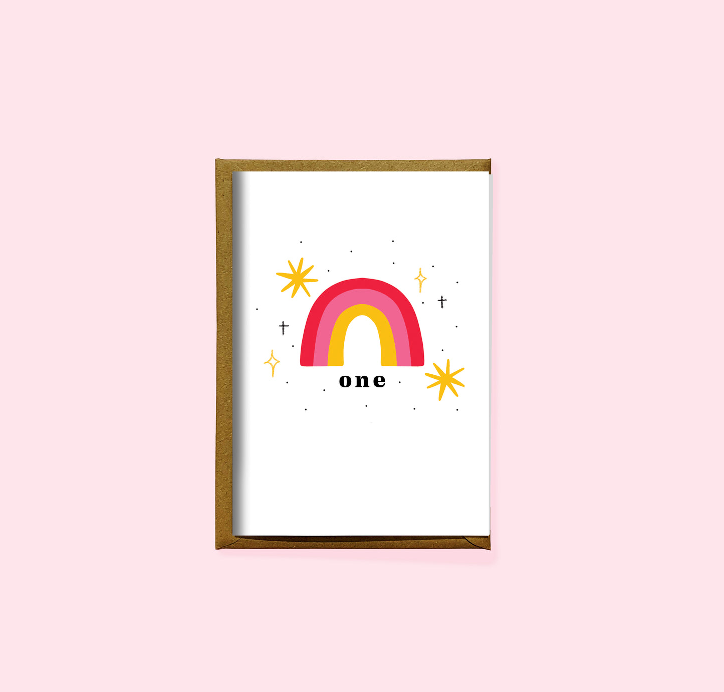 Rainbow Number Cards