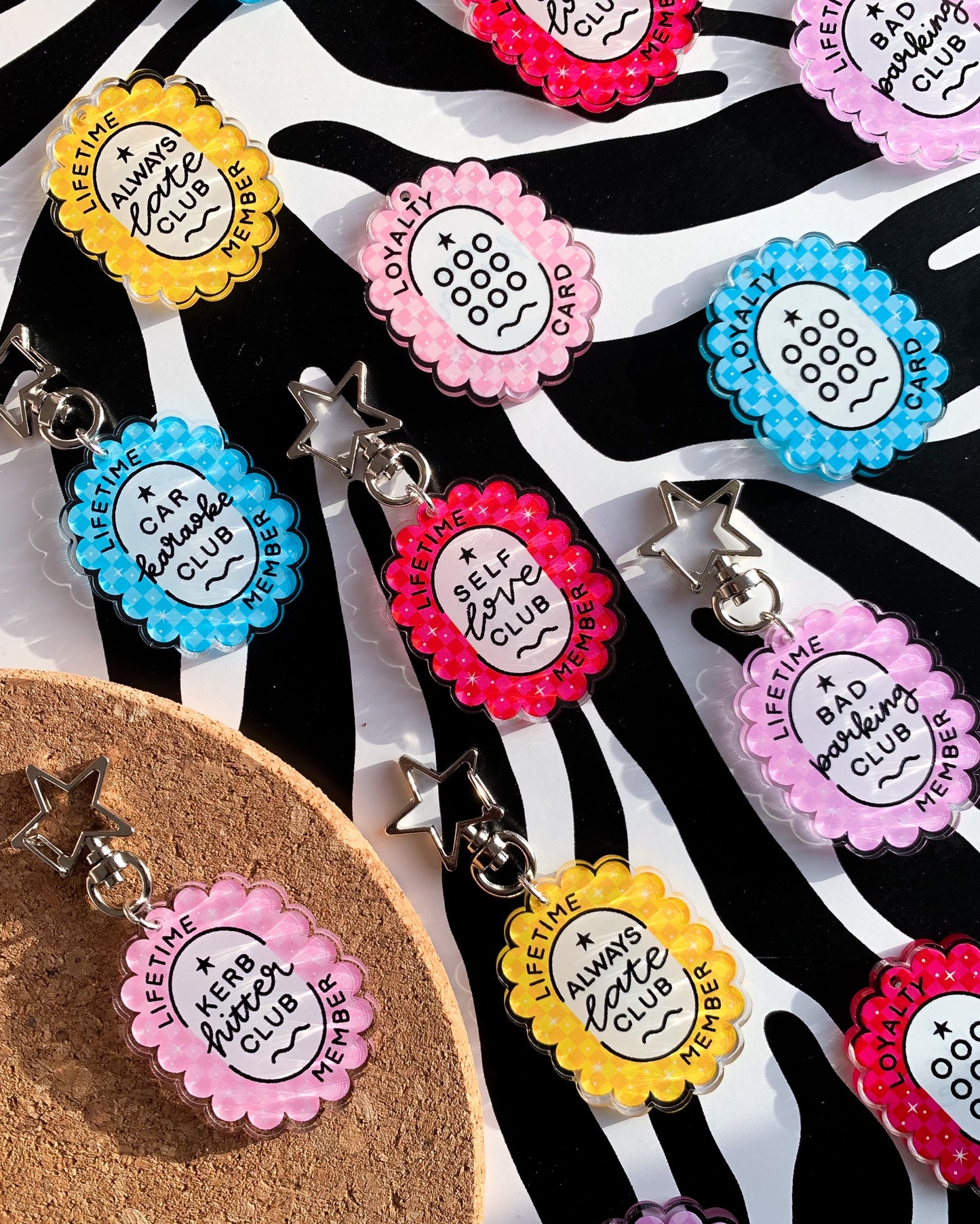 Lifetime Membership Keyrings