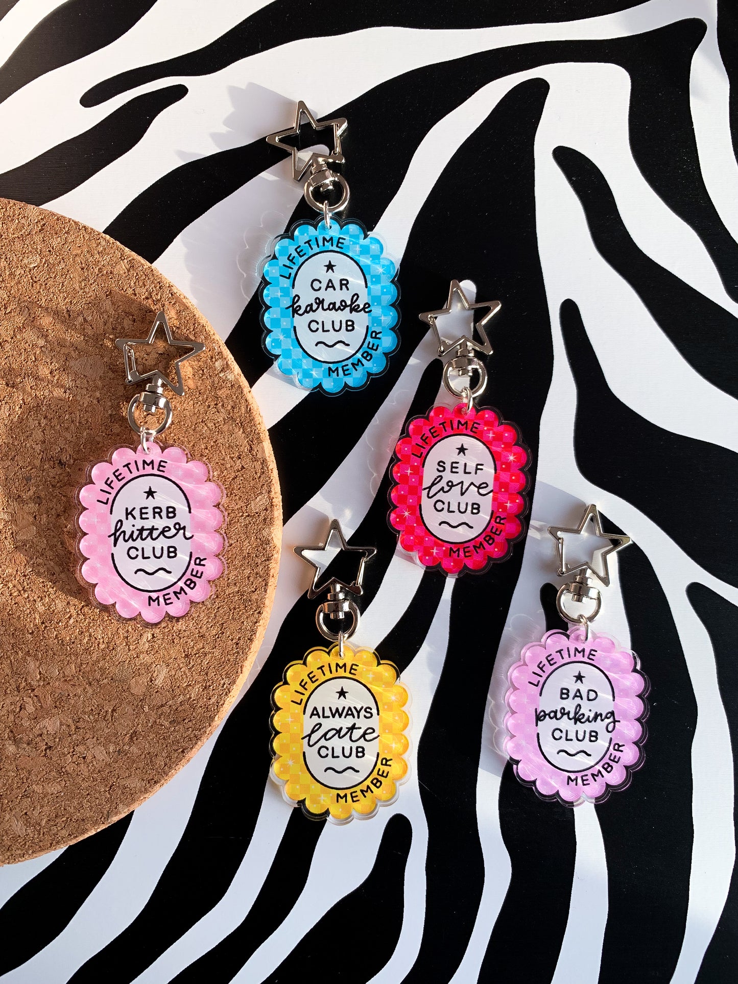 Lifetime Membership Keyrings