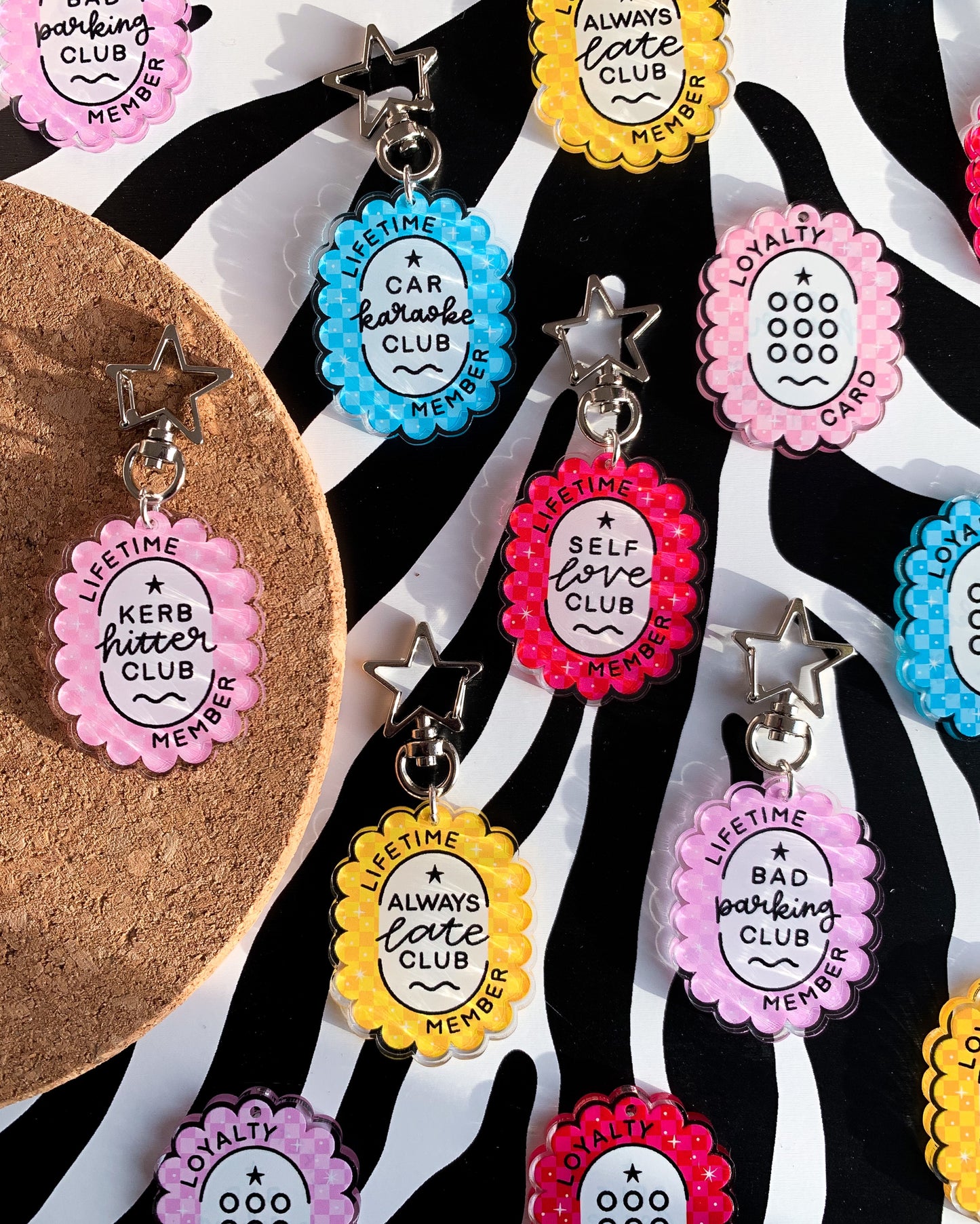 Lifetime Membership Keyrings