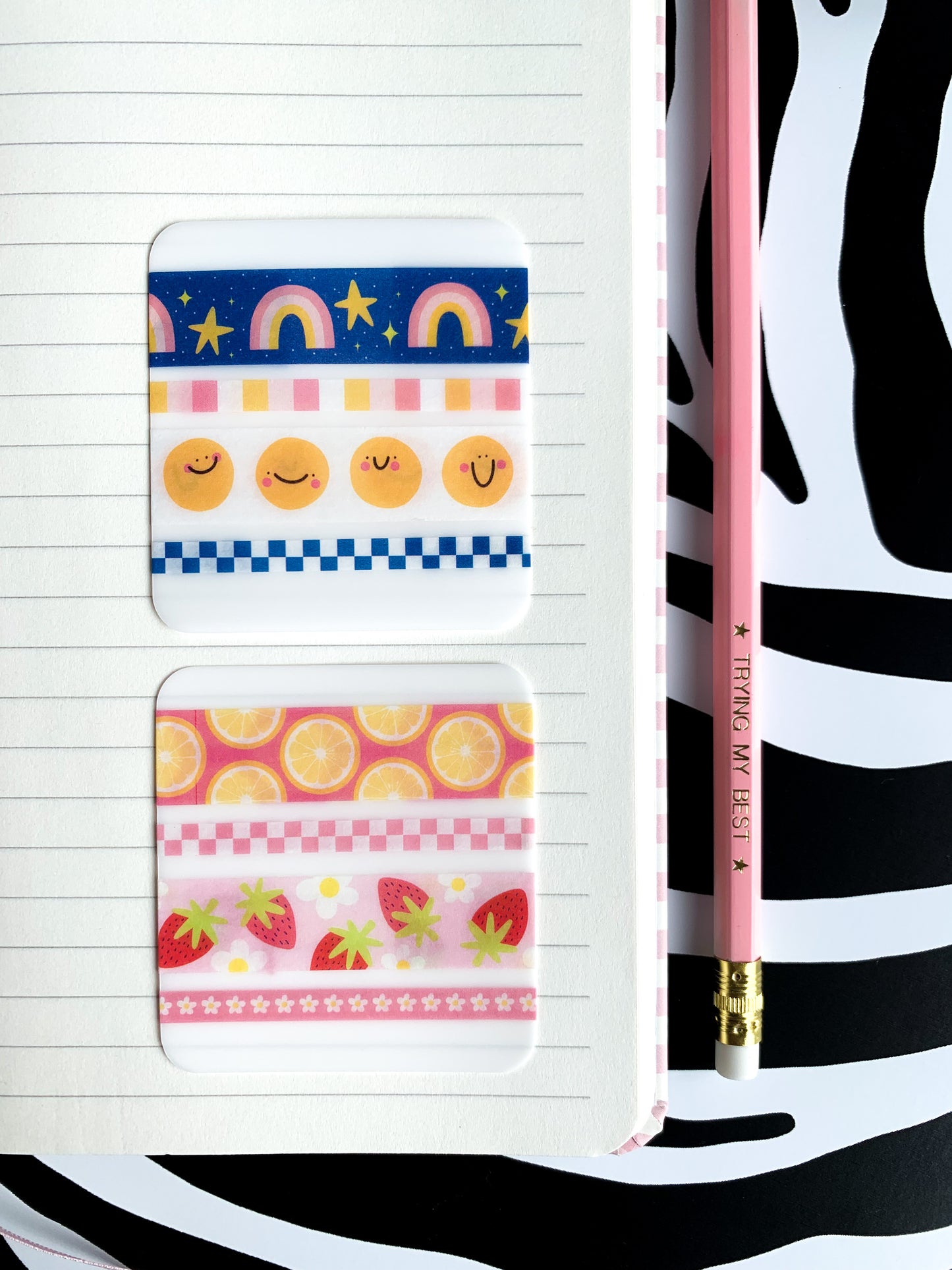 Mix & Match Washi Samples 5mm & 15mm