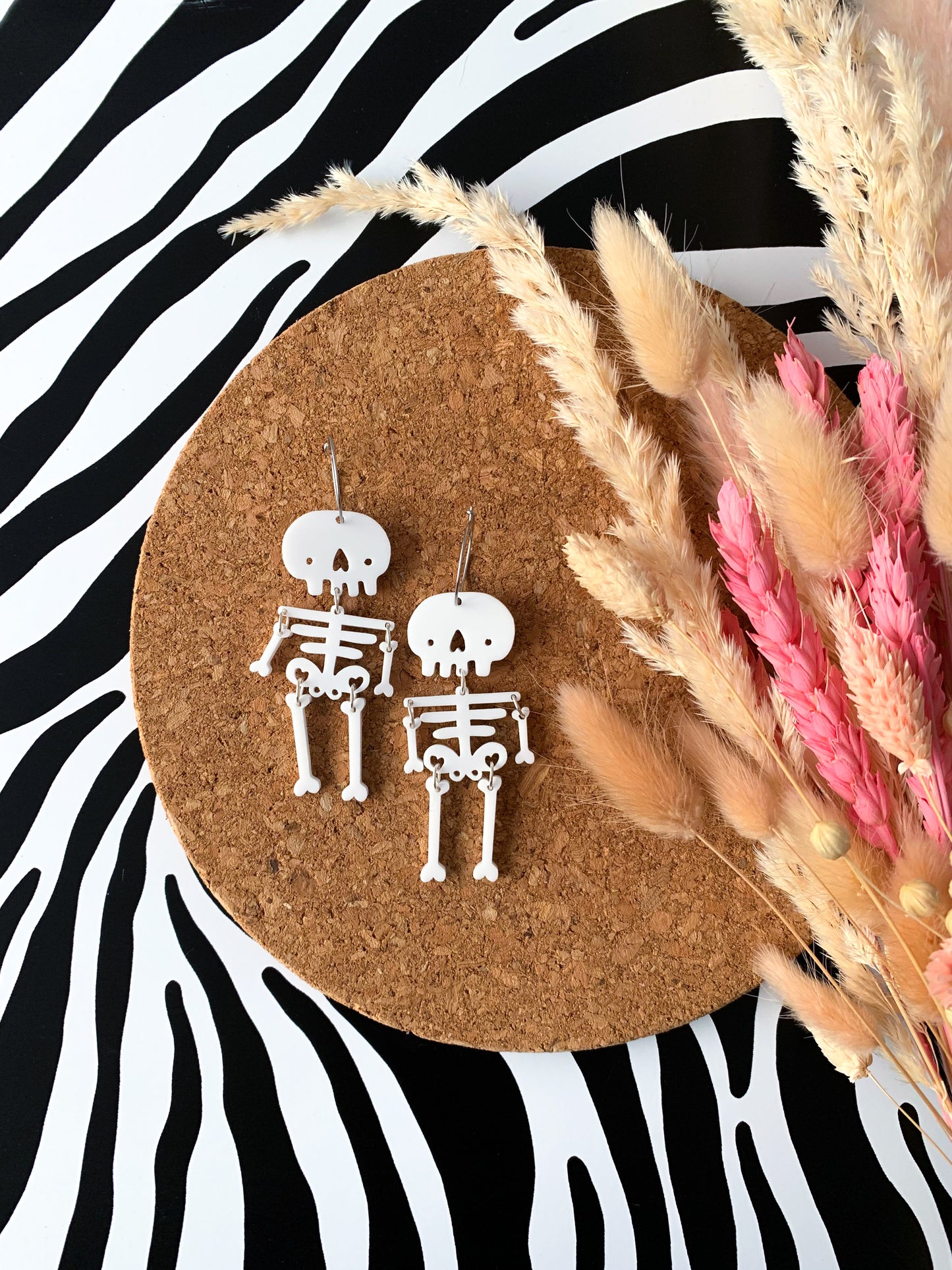 Sheldon the Skeleton Earrings