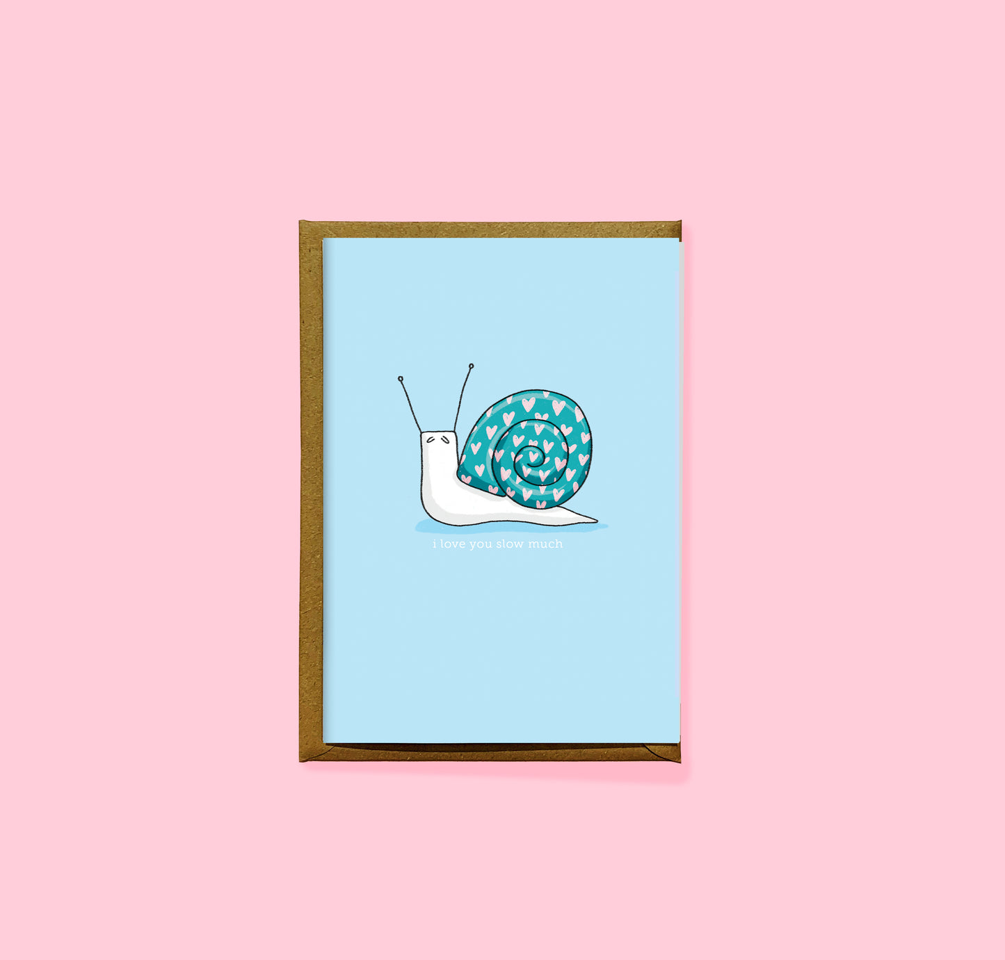 I love you slow much card