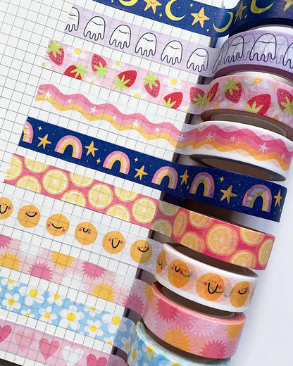 Smiley Washi Tape