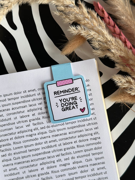 You’re Doing Great Magnetic Bookmark