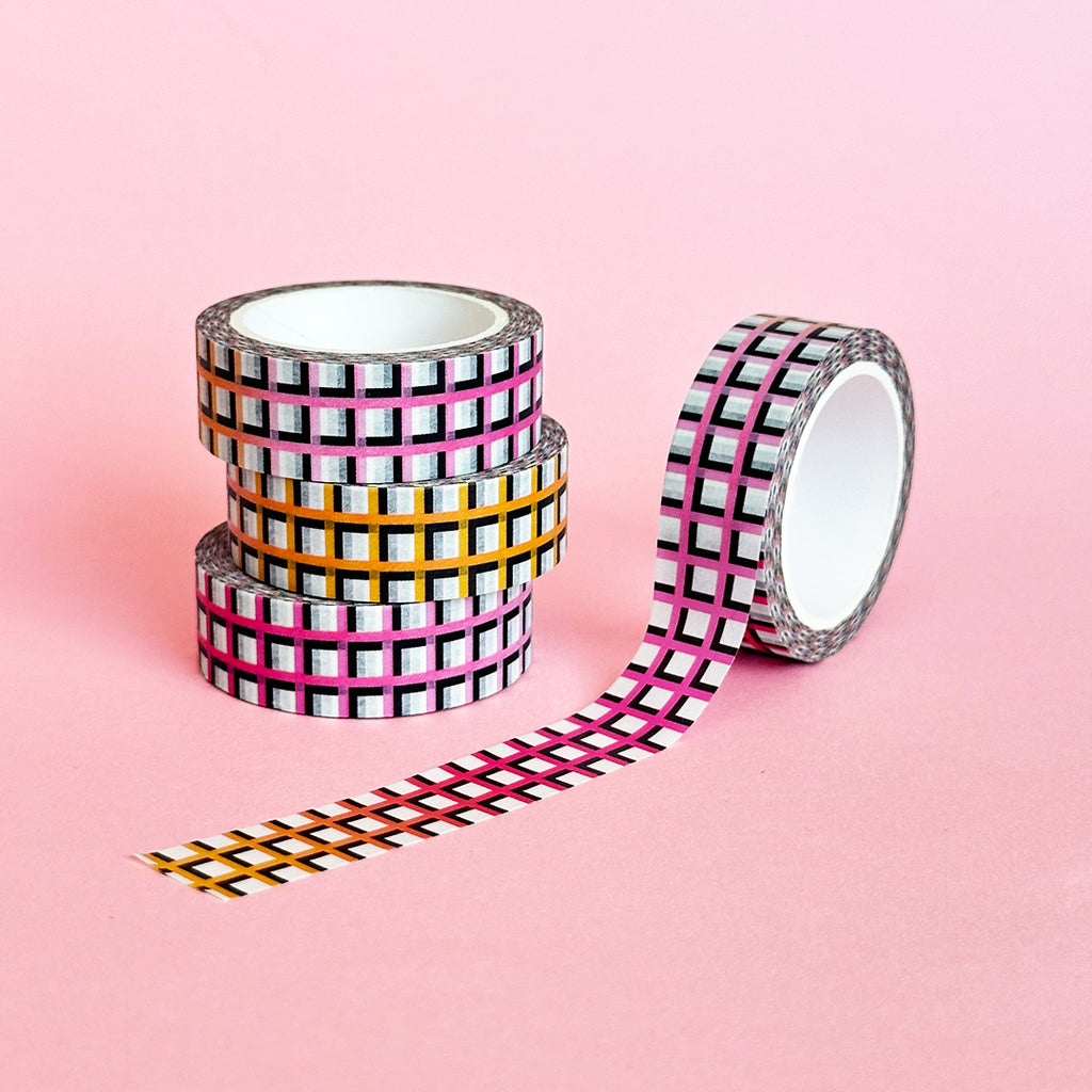 Abstract Checkerboard Washi Tape