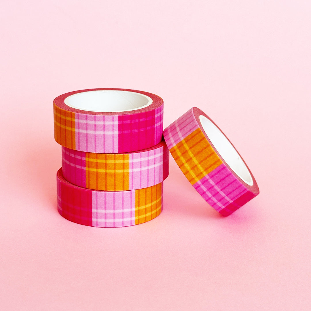 Abstract Grid Washi Tape