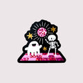 Disco Party Sticker