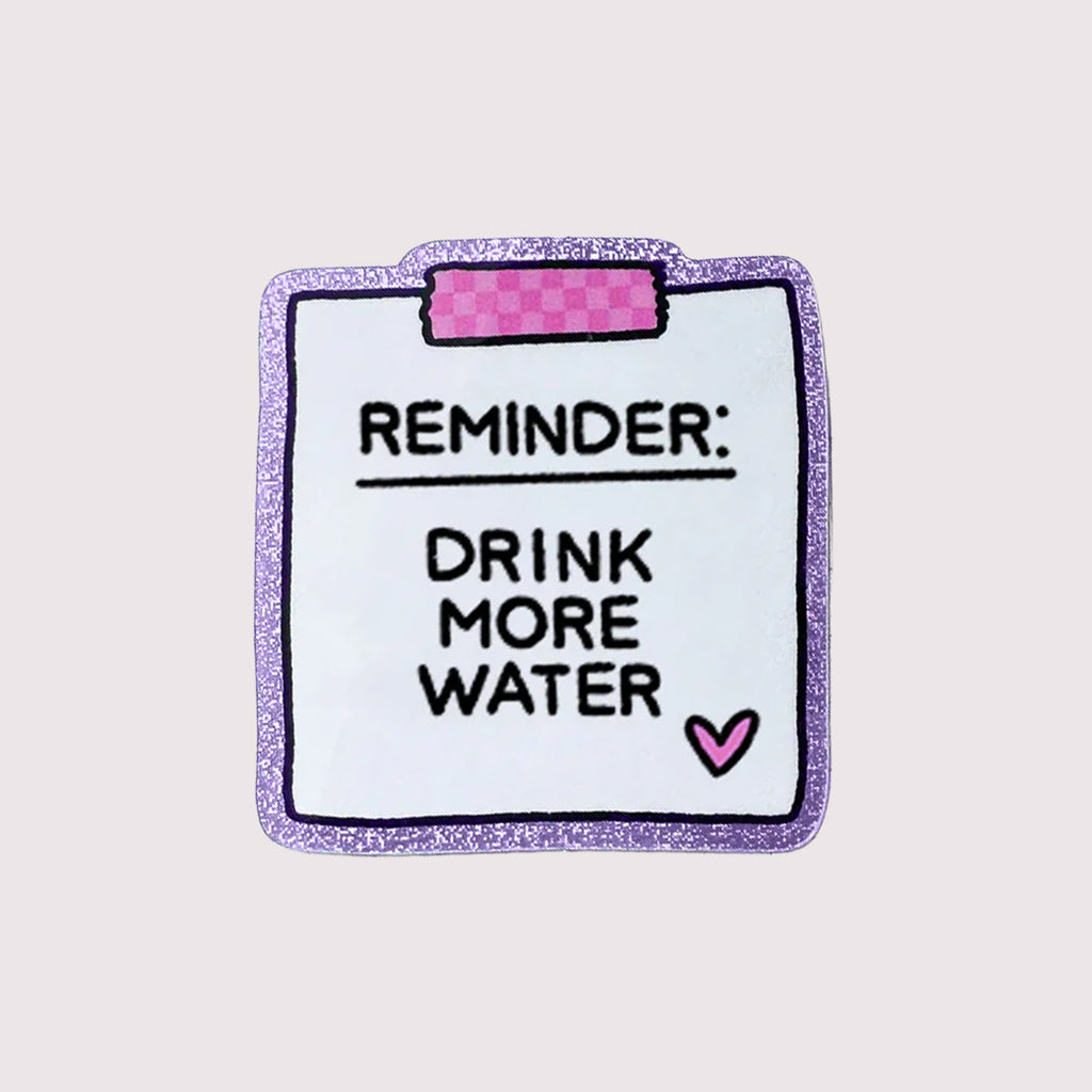 Drink More Water Sticker