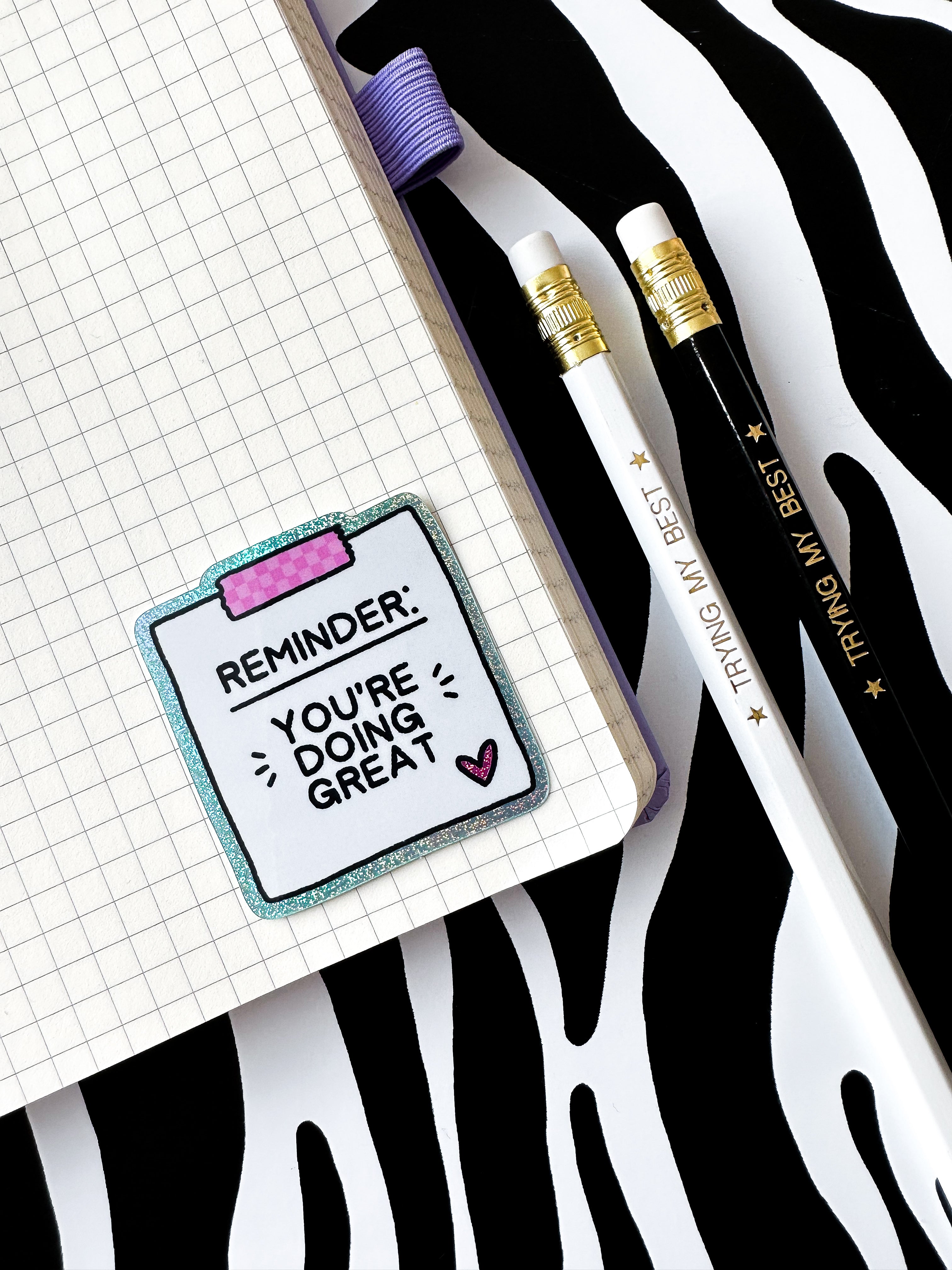 Doing Great Sticker