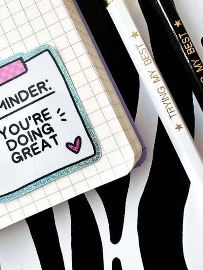 Doing Great Sticker