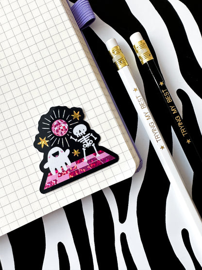 Disco Party Sticker