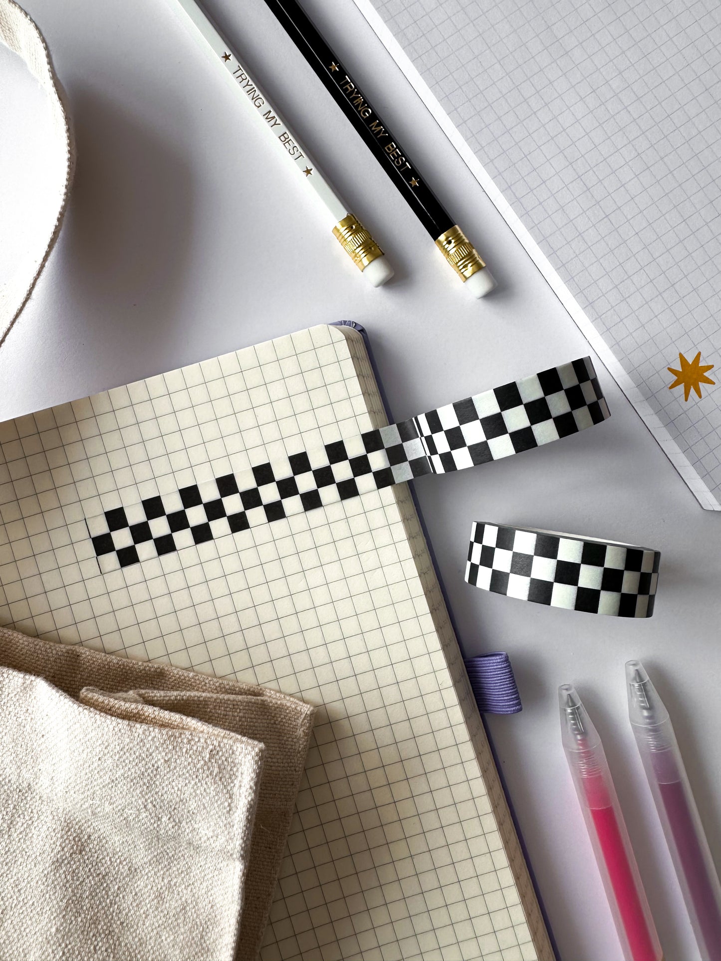 Checkerboard Washi Tape