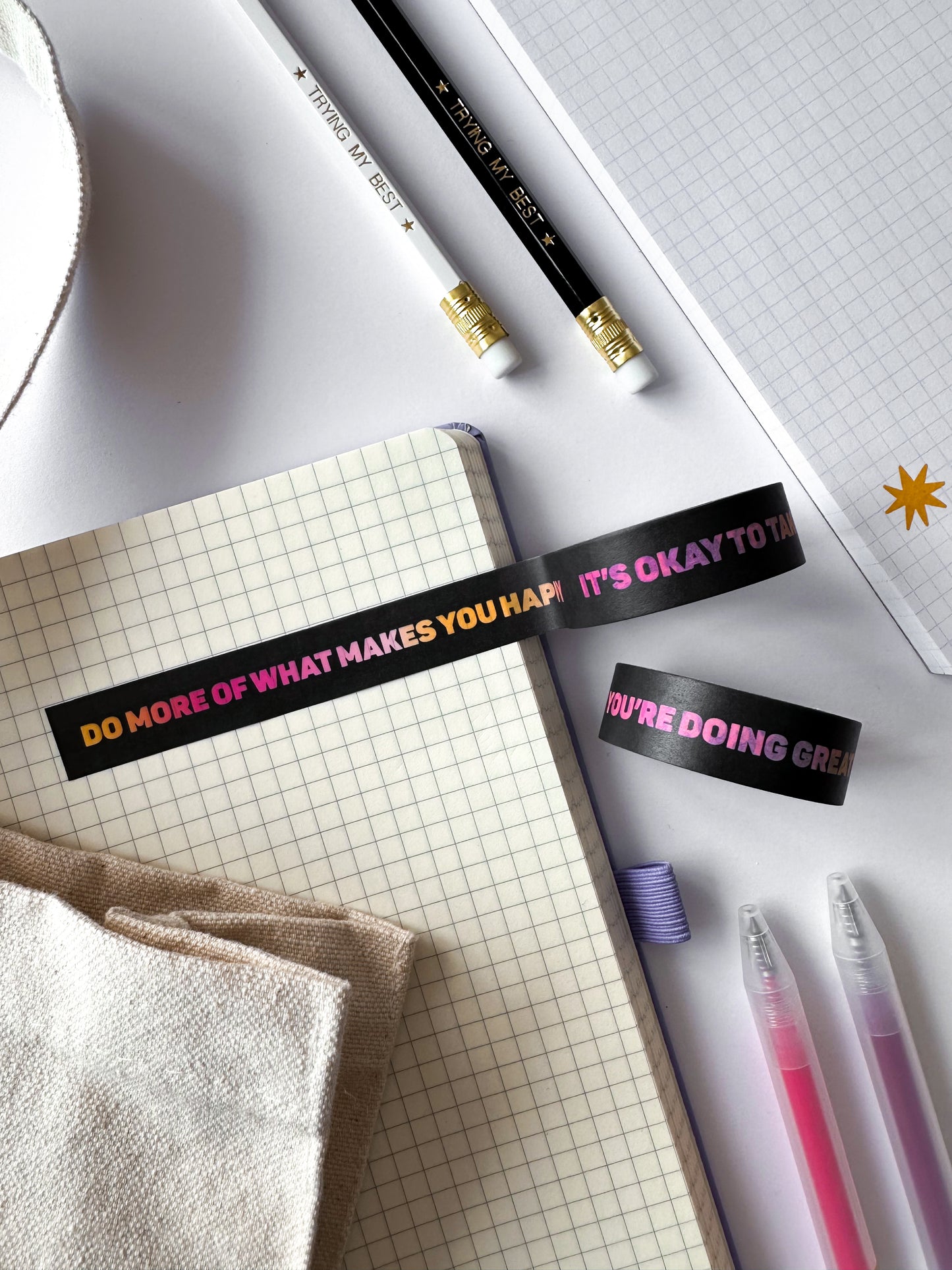 Motivational Washi Tape