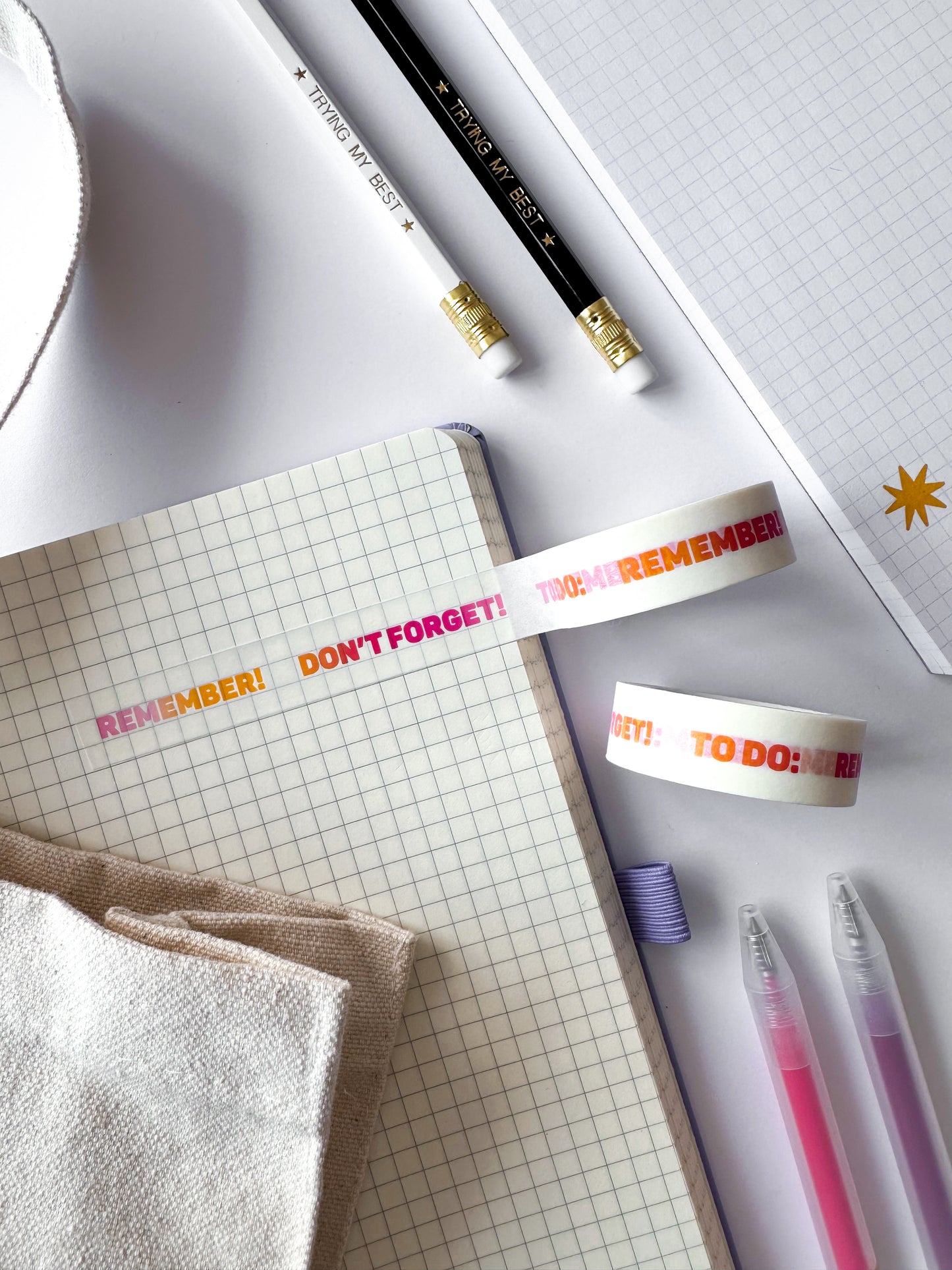 Reminder Washi Tape