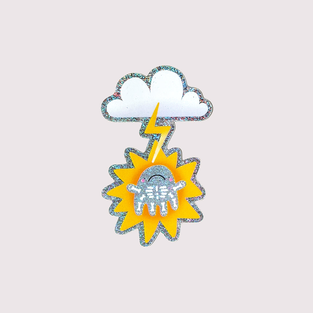 Lightning Gus Sticker