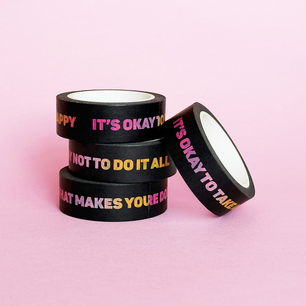 Motivational Washi Tape