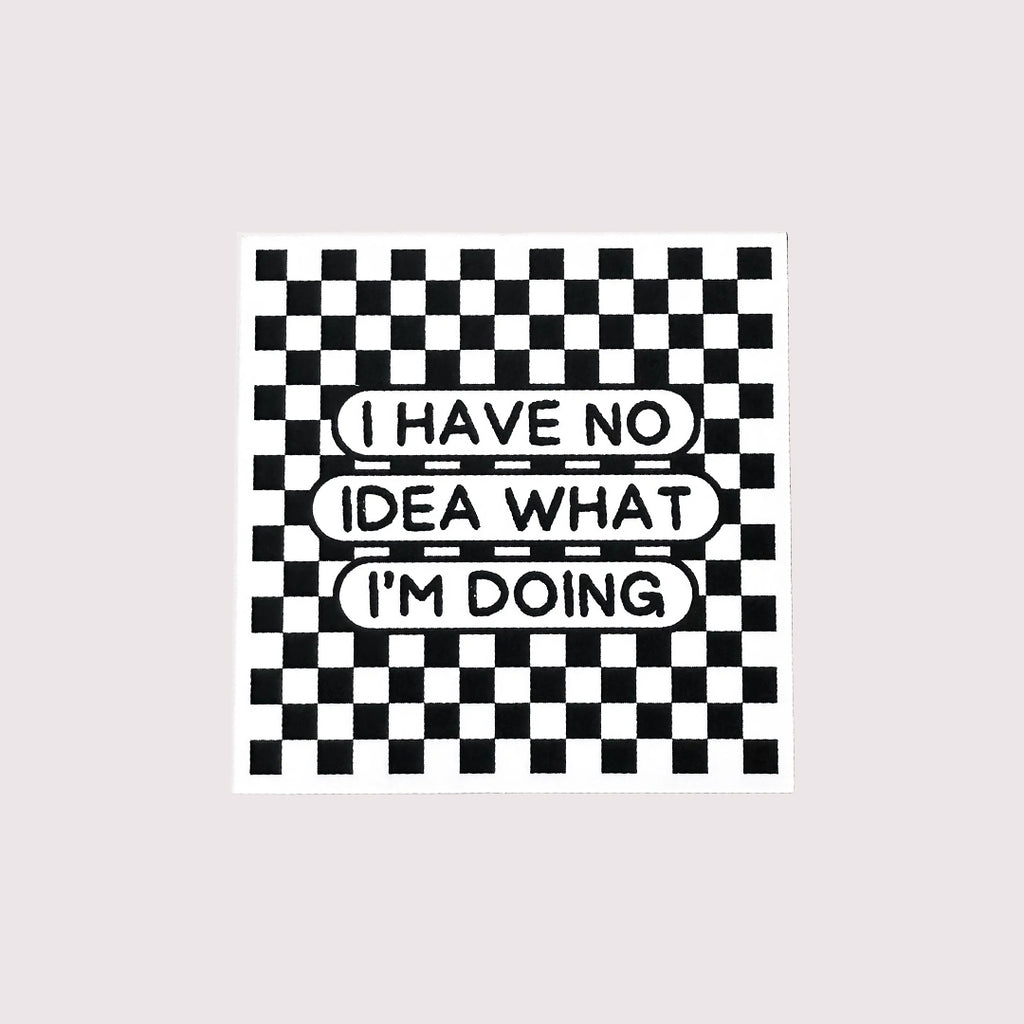 No Idea Sticker