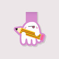 Pencil Gus Magnetic Bookmark