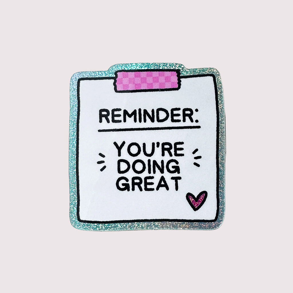 Doing Great Sticker