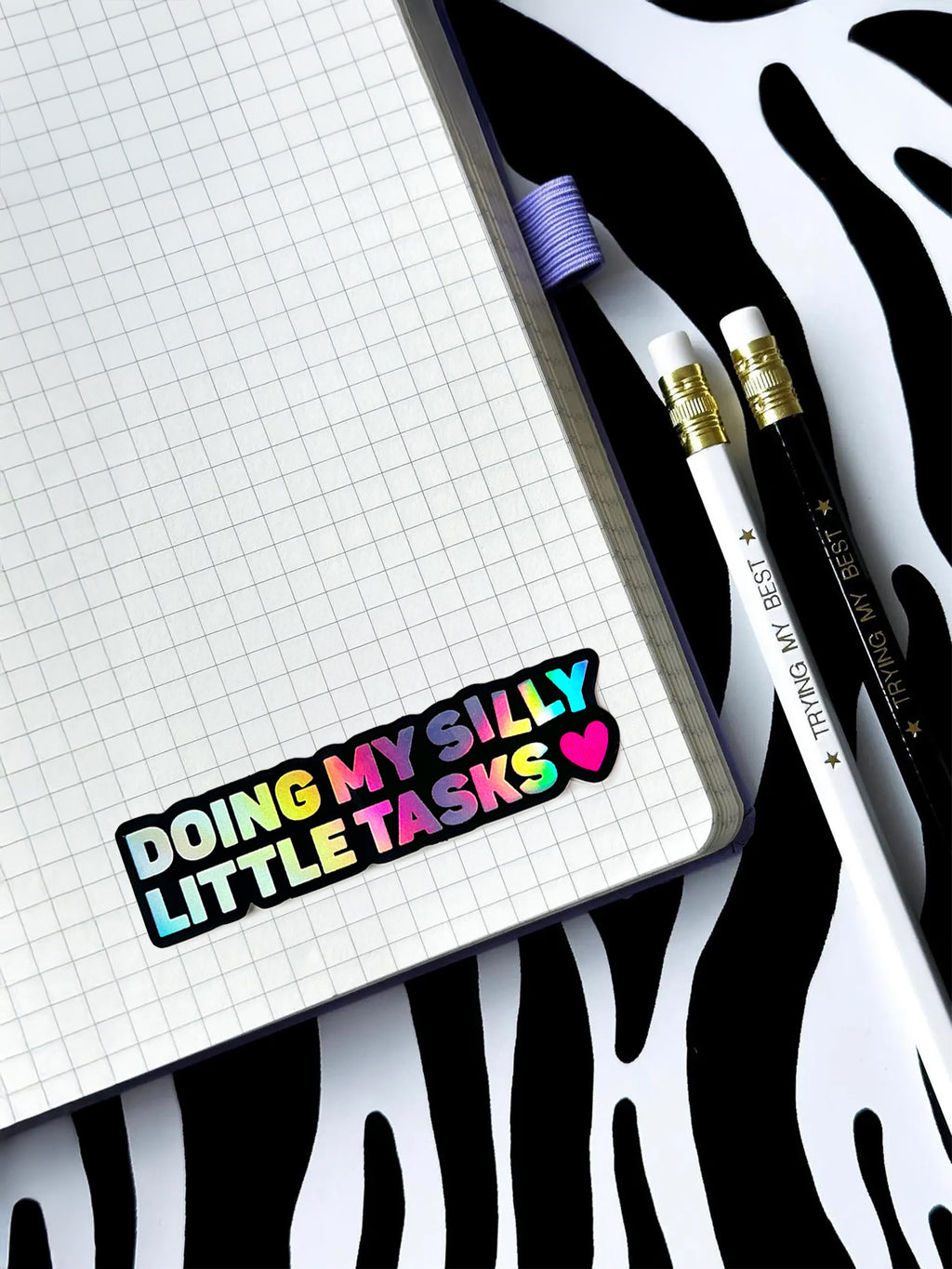 Silly Tasks Sticker