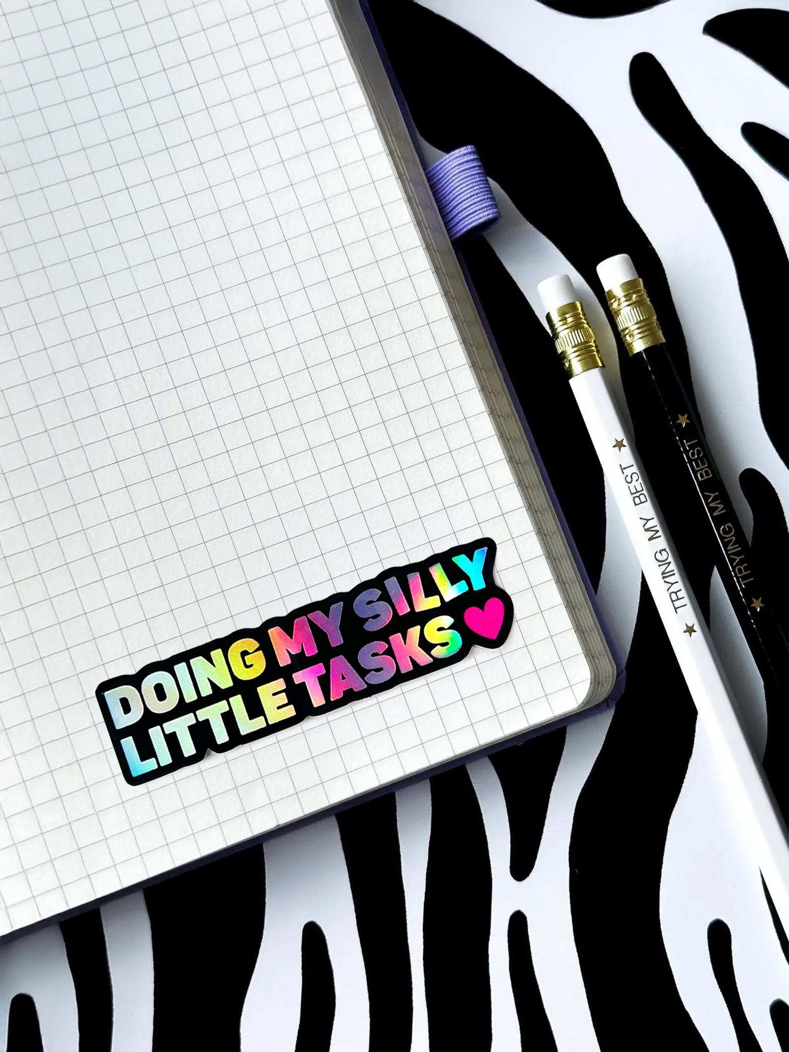 Silly Tasks Sticker