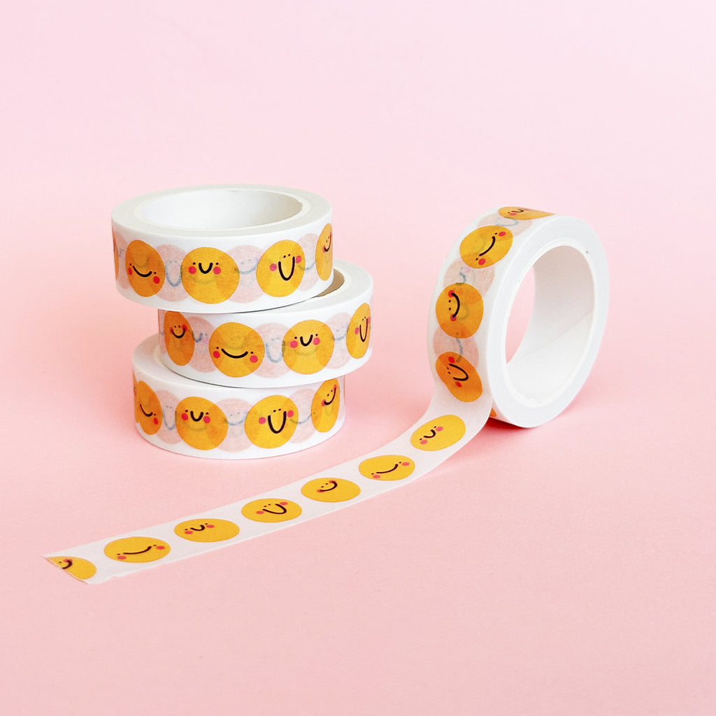 Smiley Washi Tape