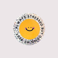 Glitter Always Stressed Sticker