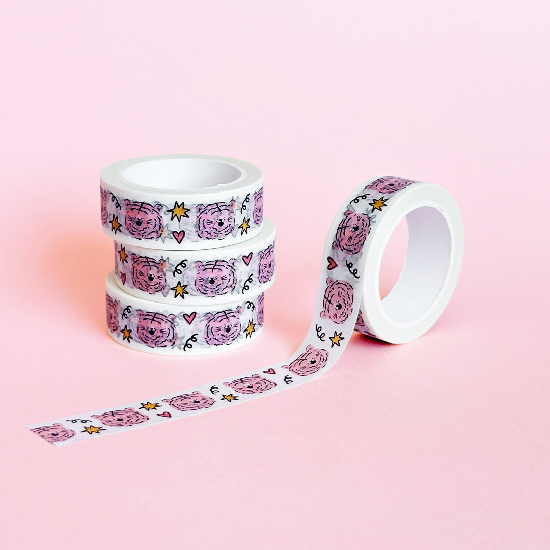 Pink Tiger Washi Tape