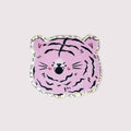 Glitter Angry Tiger Sticker