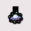 UFO Gus Magnetic Bookmark
