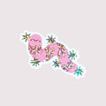 Glitter Wormie Sticker