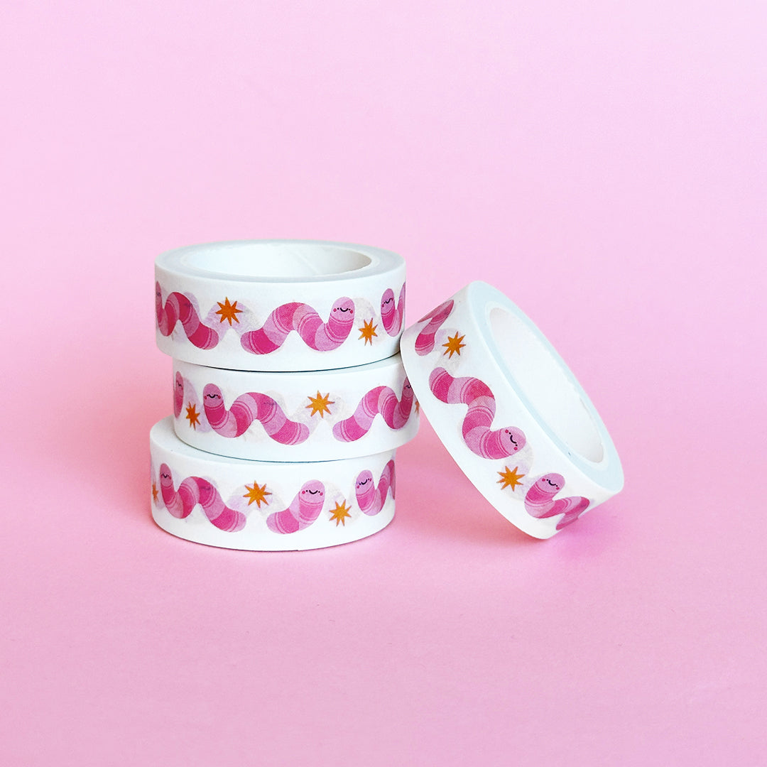 Wormie Washi Tape