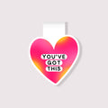 You’ve Got This Magnetic Bookmark