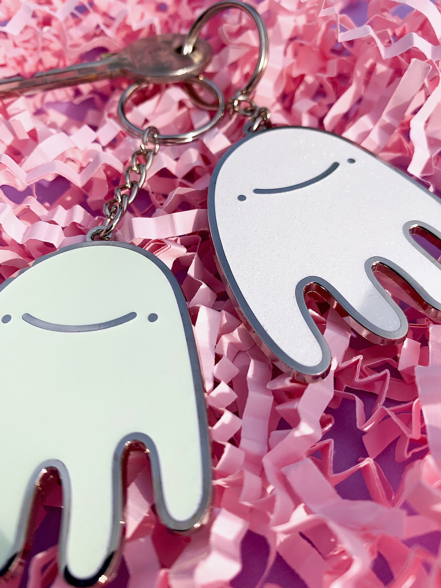 Gus Ghost Keyrings