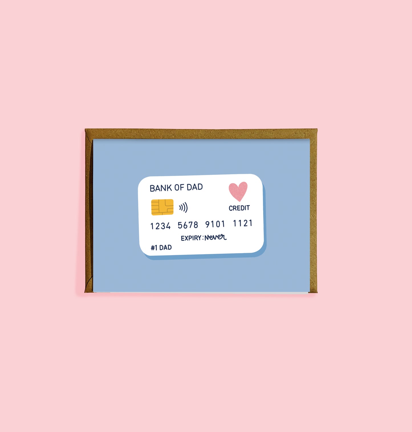 Bank Of Dad Card