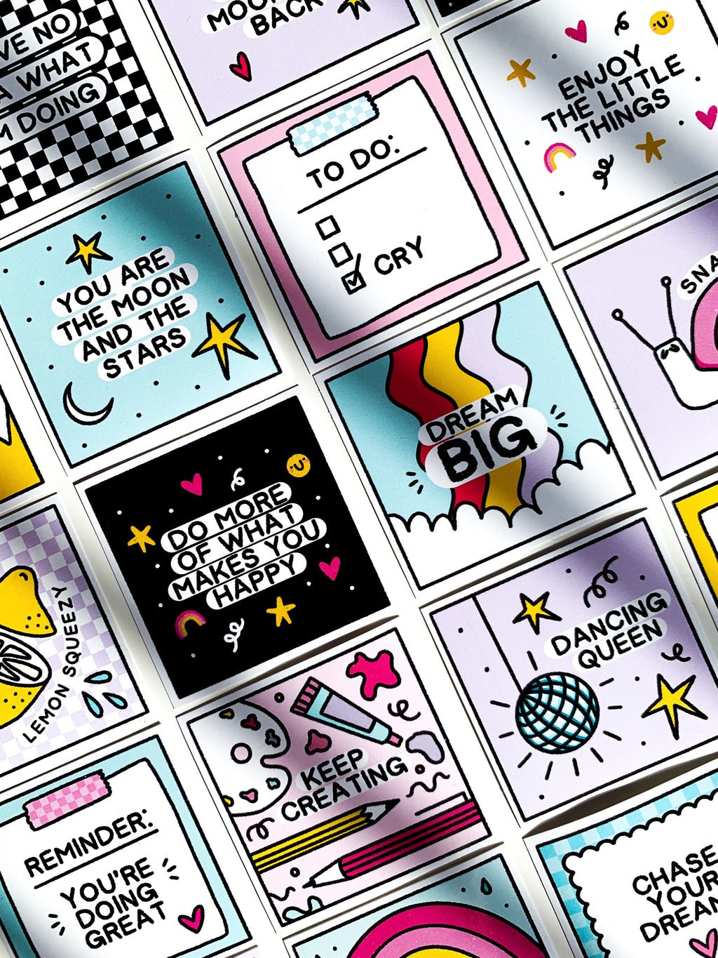 Positivity stickers