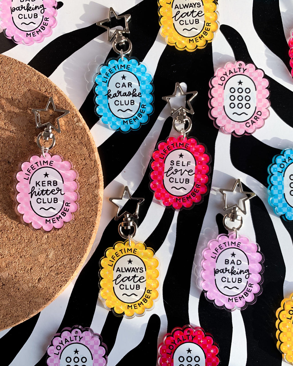 Lifetime Membership Keyrings