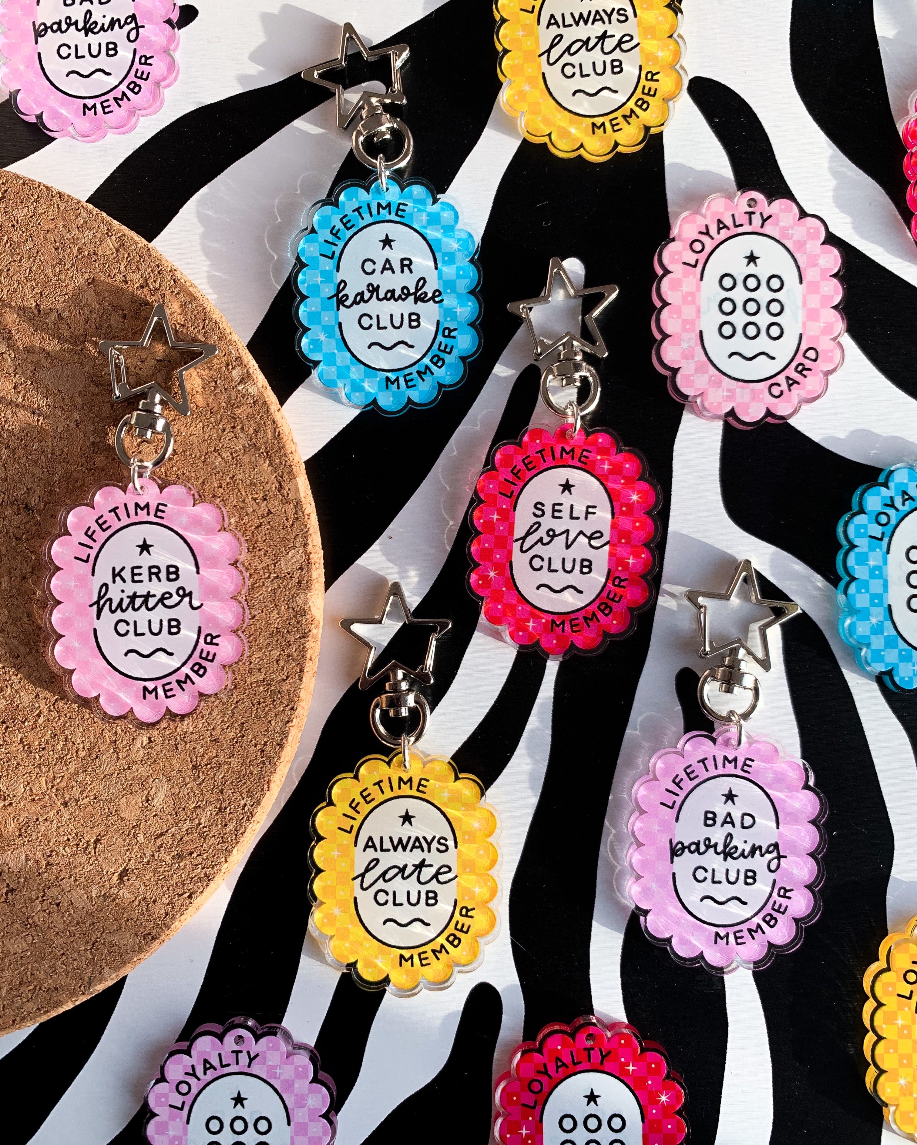 Lifetime Membership Keyrings
