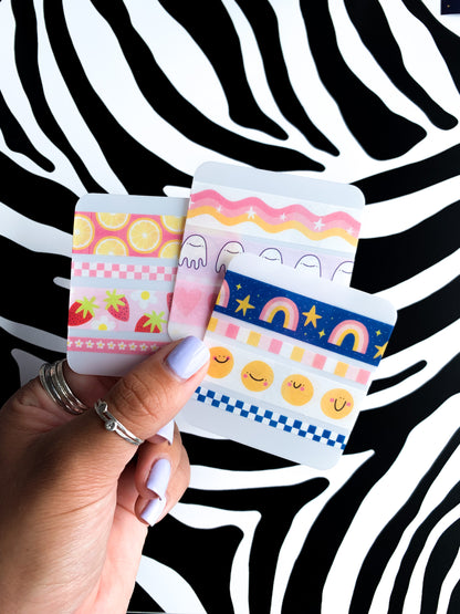 Mix & Match Washi Samples 15mm