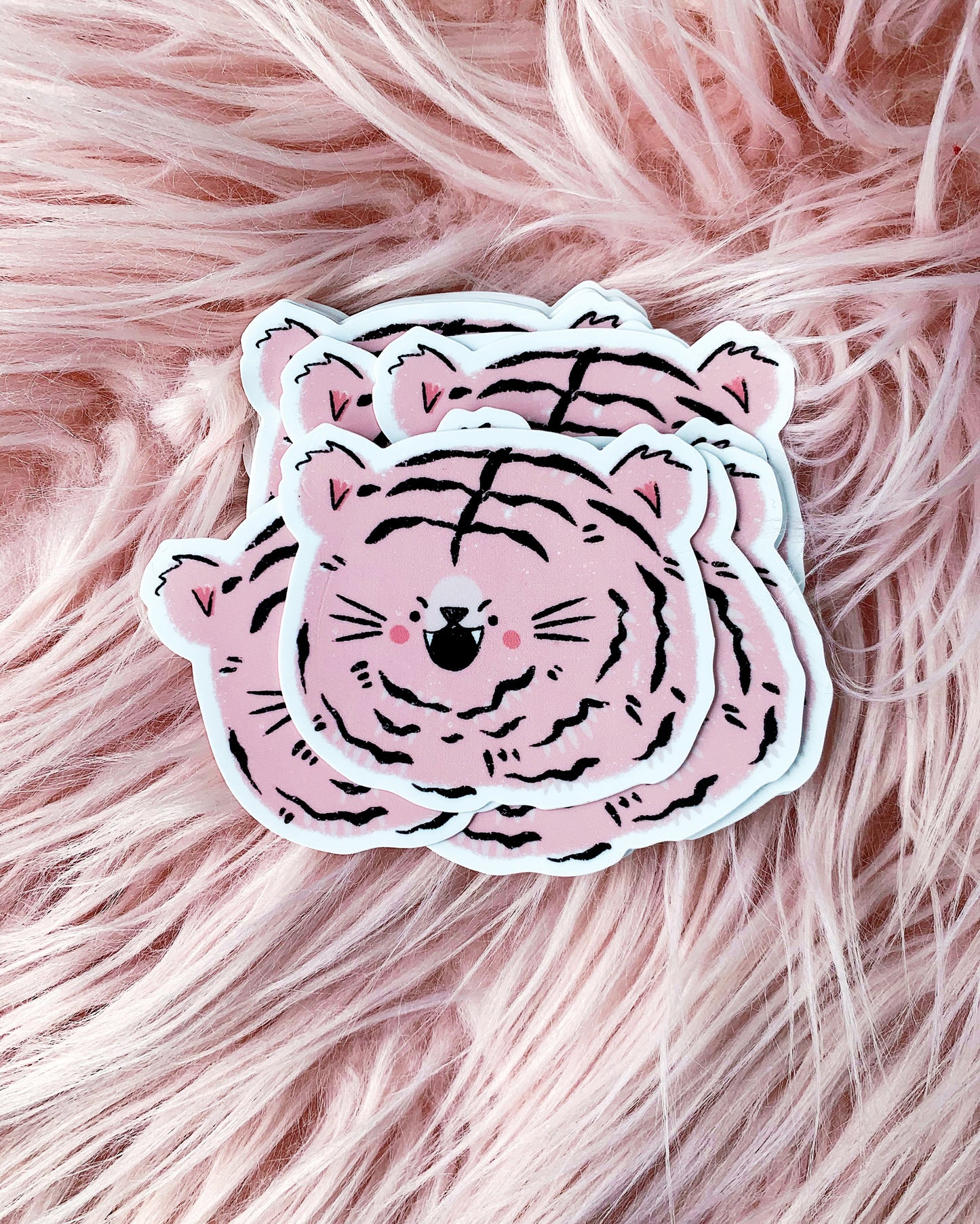 Angry Tiger Sticker
