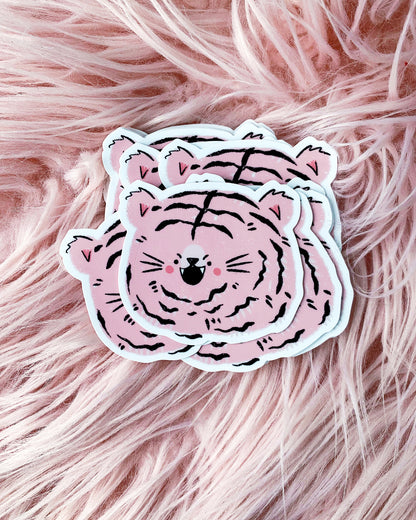 Angry Tiger Sticker
