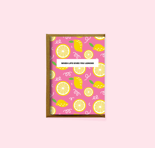 Lemon Card